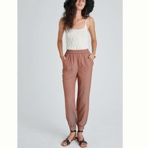 Ellamae Satin Joggers sz S purple